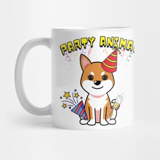 Party Animal - Orange dog Mug